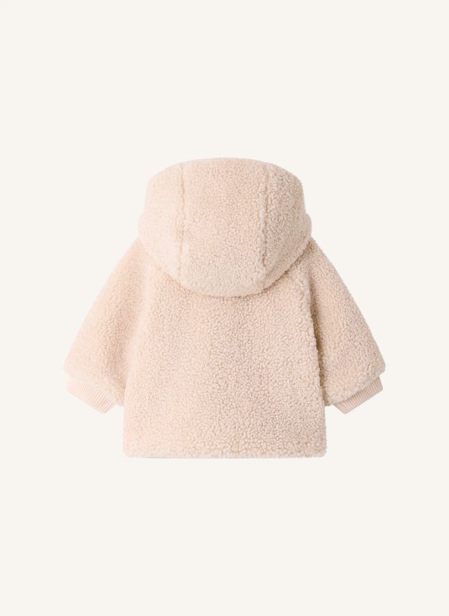 Blouson Façon Sherpa Thala | Ecru