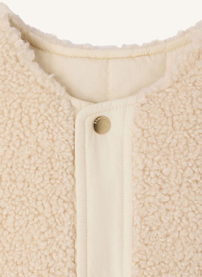 Veste Sans Manches Réversible Maya | Ecru