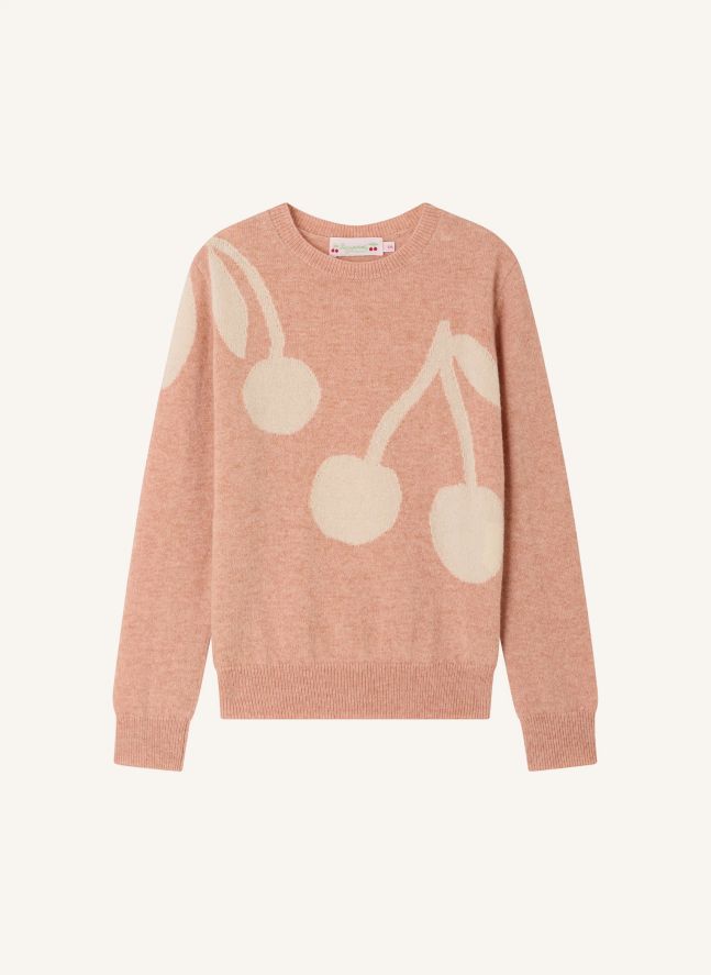 Pull Margaux Cerises Cachemire | Rose