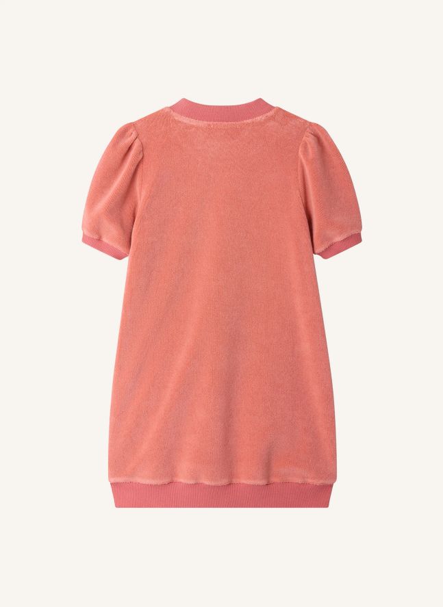 Robe Marceline Eponge Coton Bio | Rose