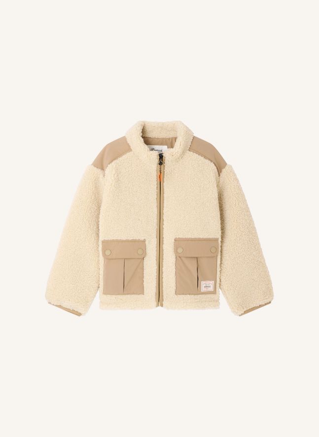 Veste Façon Sherpa Marley | Beige
