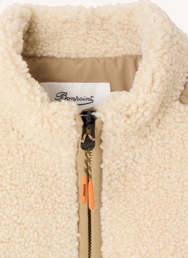Veste Façon Sherpa Marley | Beige