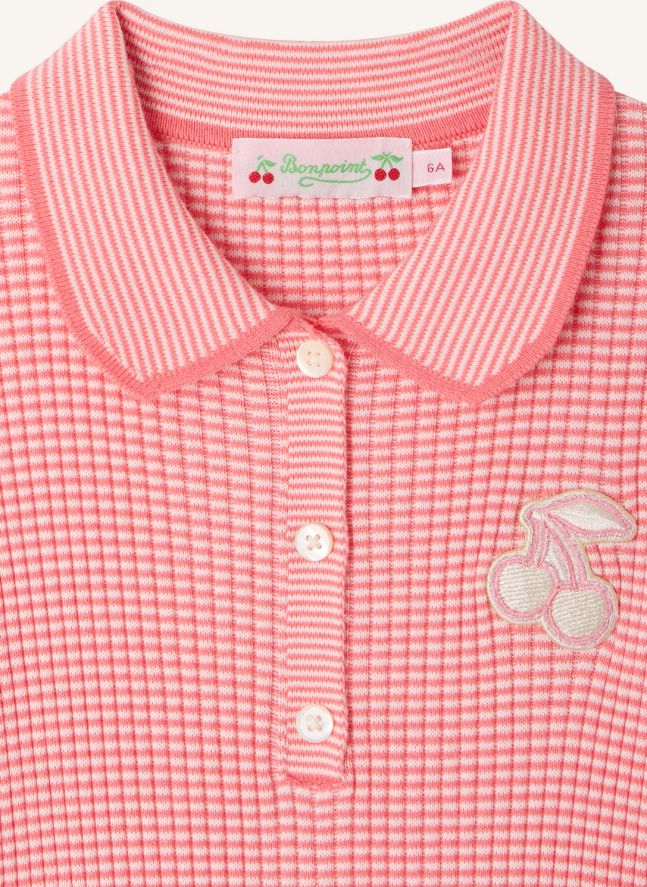 Robe Marlie Coton Bio | Rose bonbon