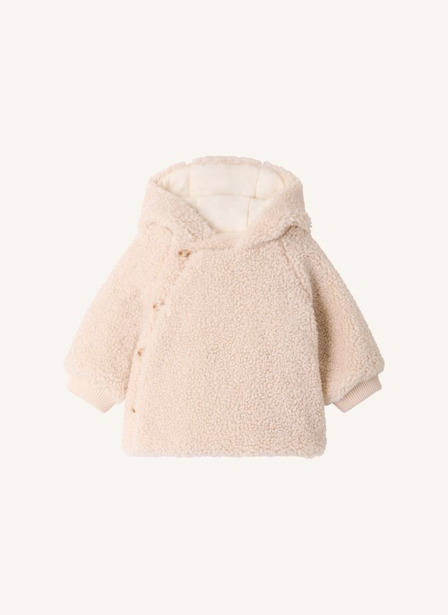 Blouson Façon Sherpa Thala | Ecru