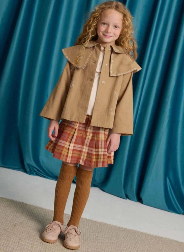 Philippa Cape Jacket | Camel