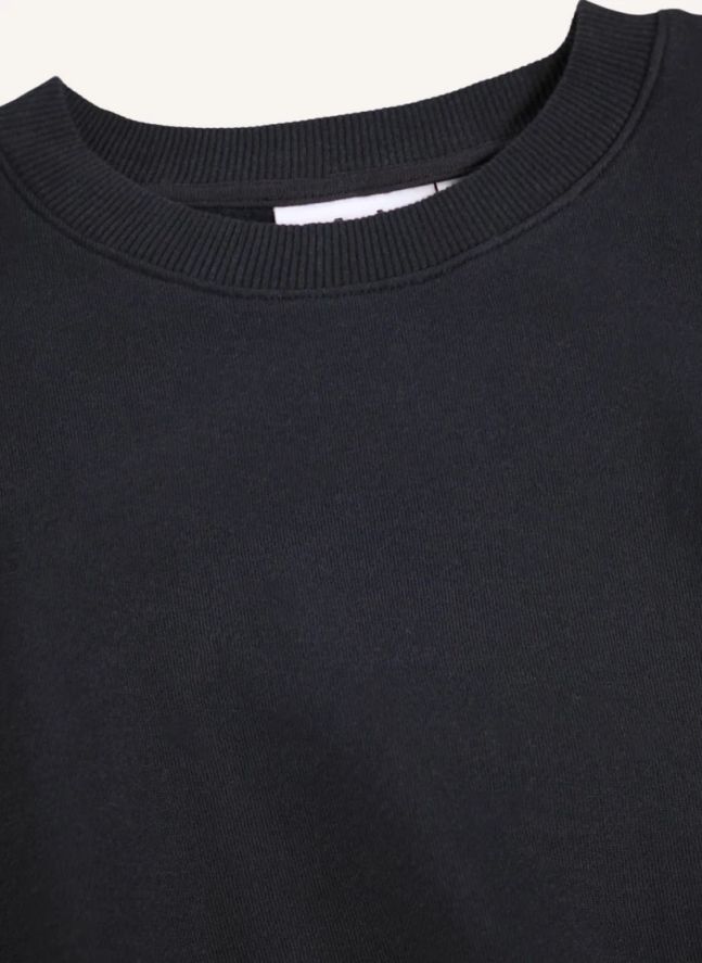 Pull Maribel Fleurs Coton Bio | Noir