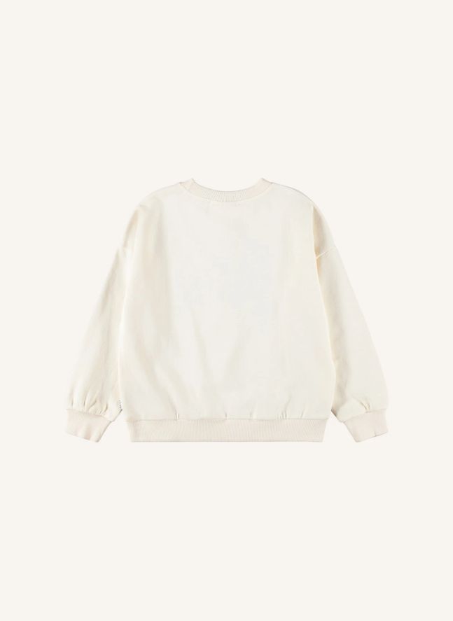 Pull Maxi Caniche Coton Bio | Blanc
