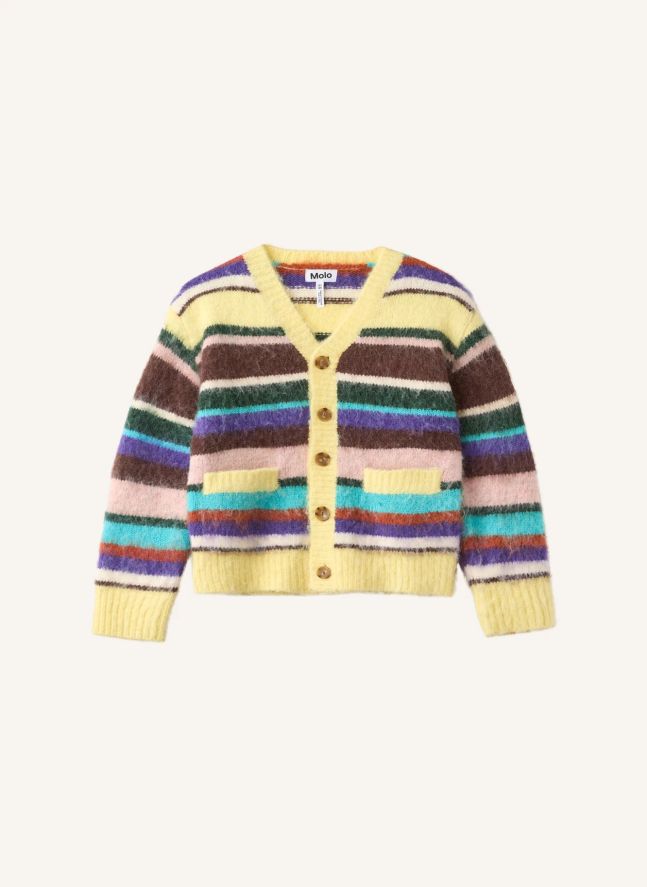 Gilet Bruttus Rayé | Jaune