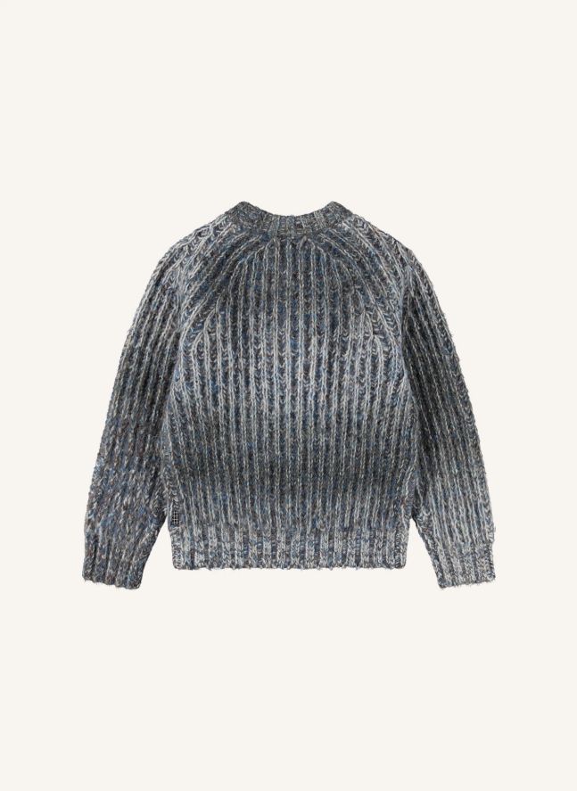 Pull Bosse Dégradé | Gris anthracite