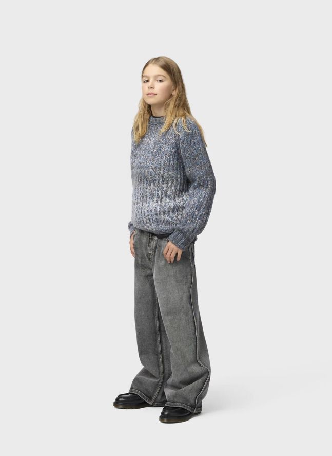 Pull Bosse Dégradé | Gris anthracite