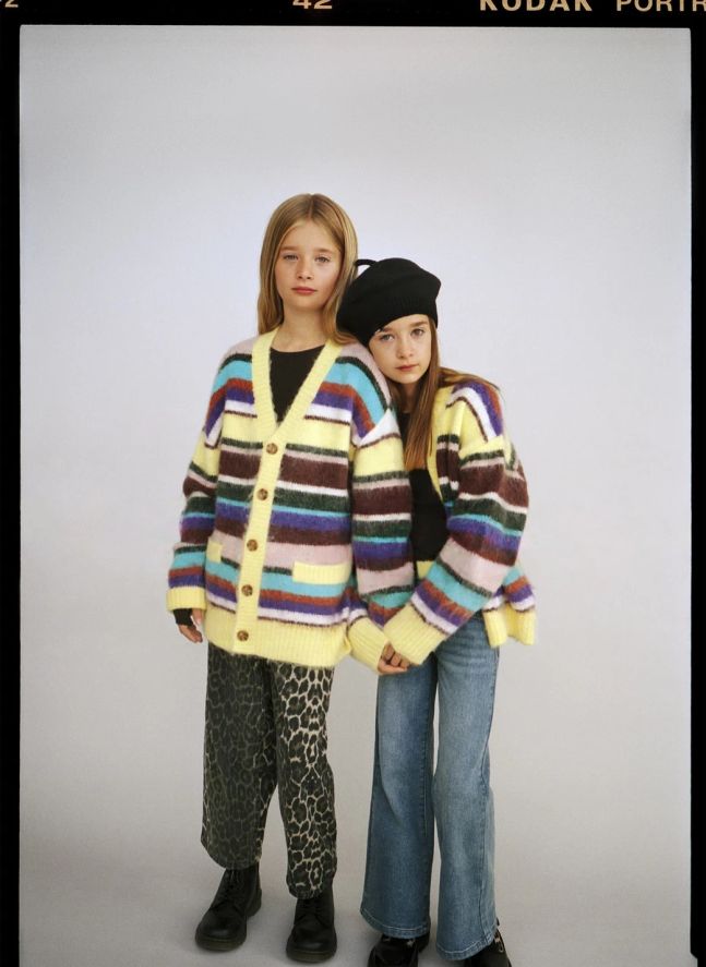 Gilet Bruttus Rayé | Jaune