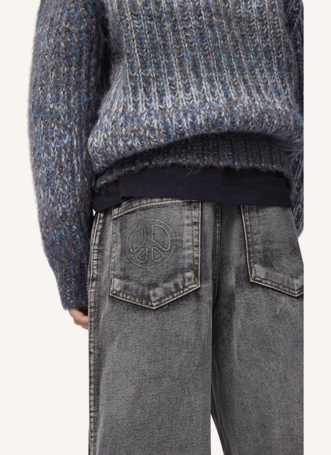 Pull Bosse Dégradé | Gris anthracite