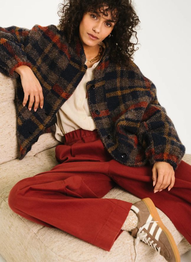 Veste Lison Laine | Gris