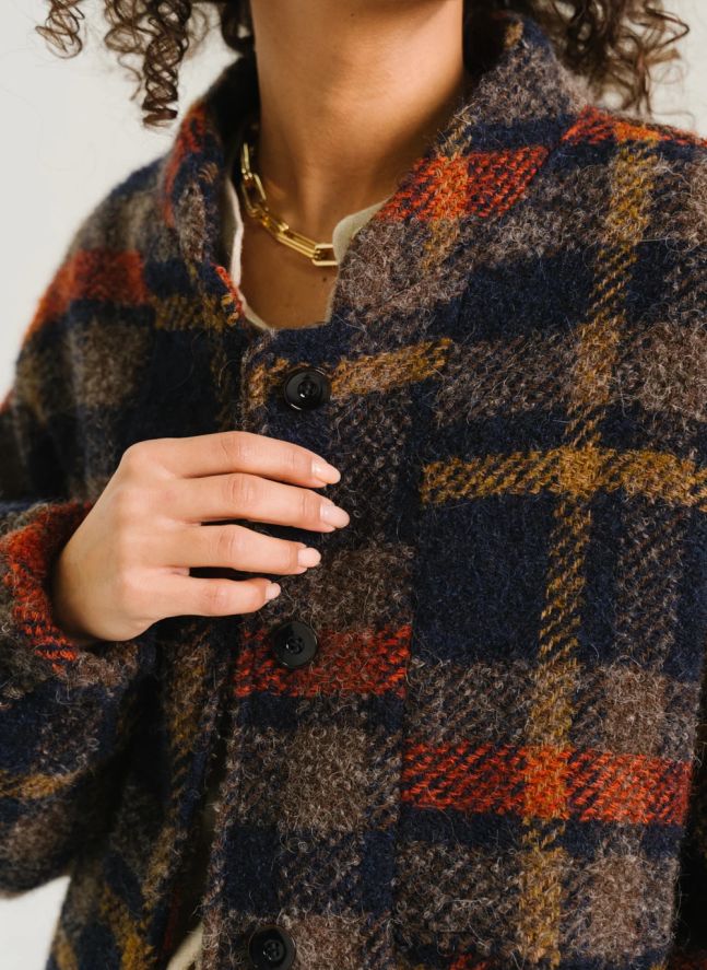 Veste Lison Laine | Gris