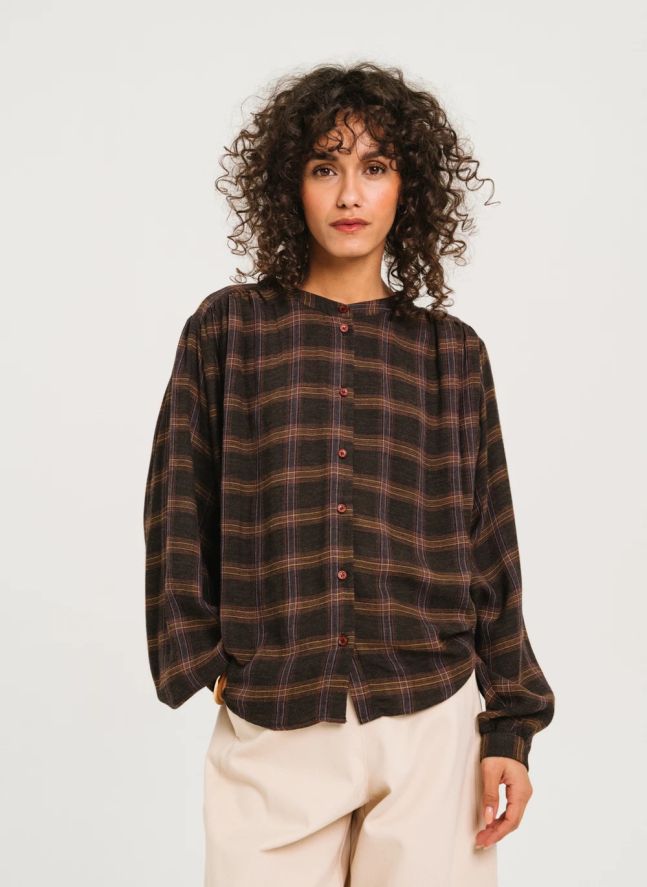 Blouse Gladis | Marron