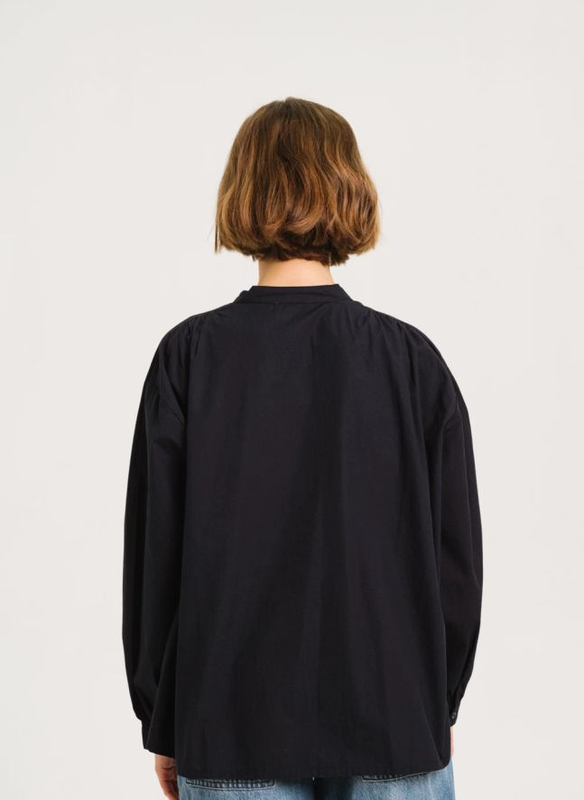 Blouse Ella Broderies | Bleu