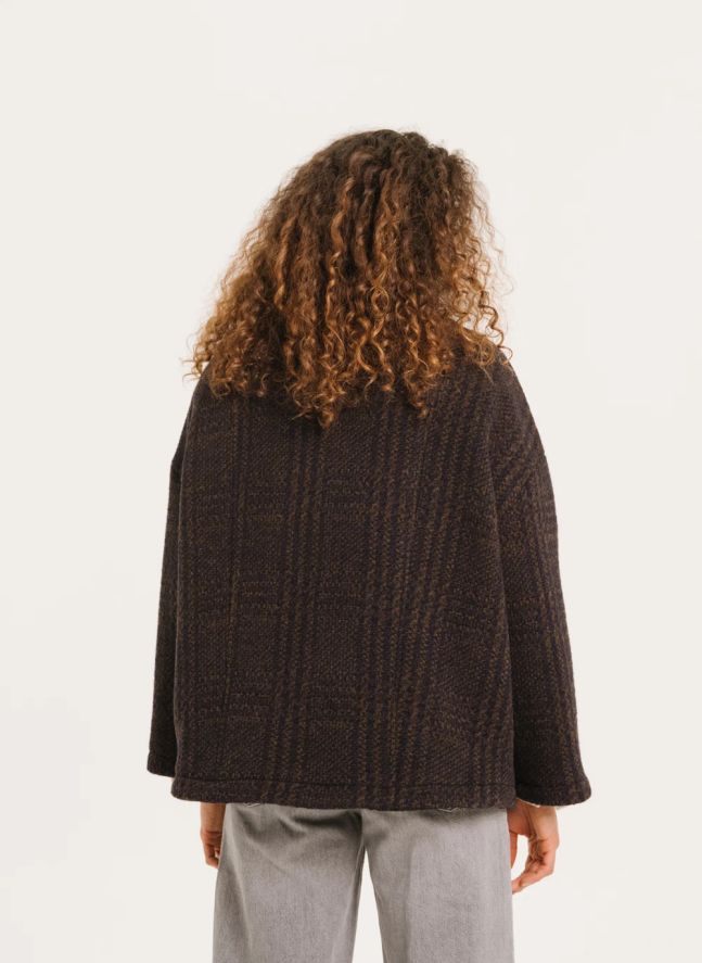 Veste Daphné Laine | Marron