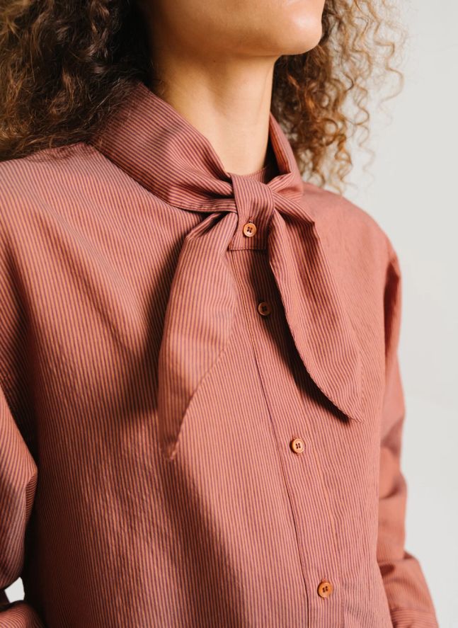 Chemise Foulard Charlie | Brique