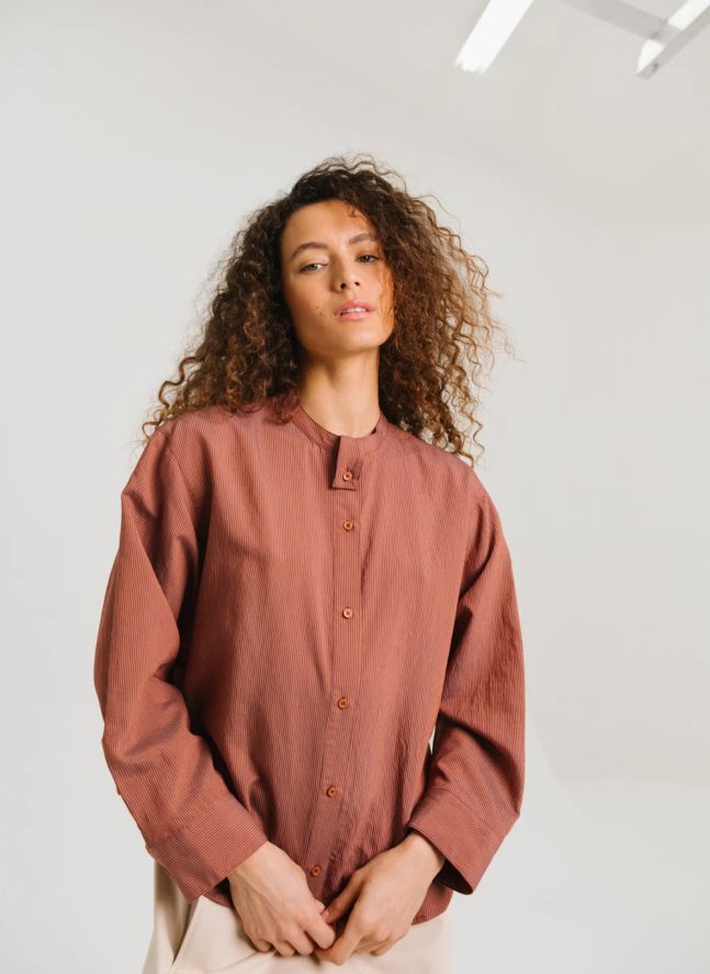 Chemise Foulard Charlie | Brique