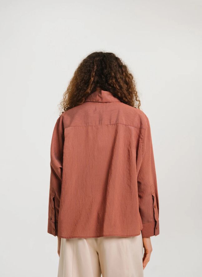 Chemise Foulard Charlie | Brique