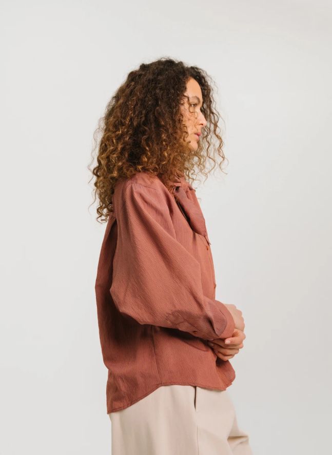 Chemise Foulard Charlie | Brique