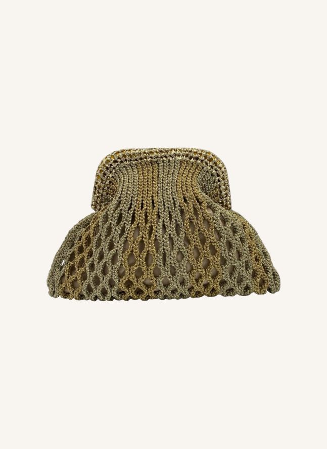 Sac Rahime Clutch | Doré