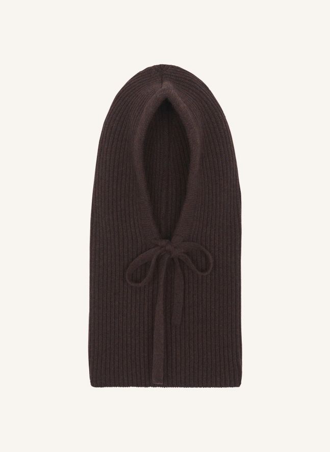 Cagoule Sybel Cachemire | Café