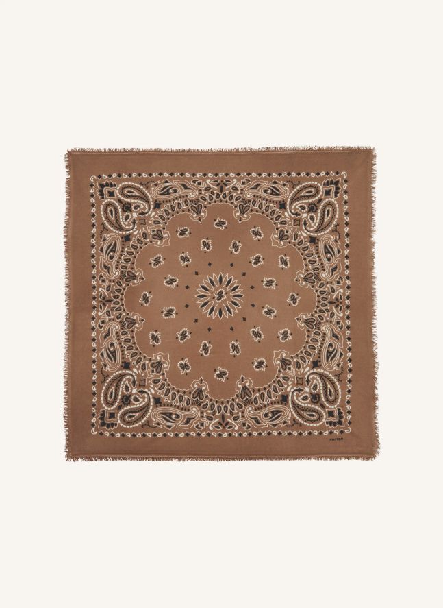 Bandana Hachiko Bico Cachemire | Caramel