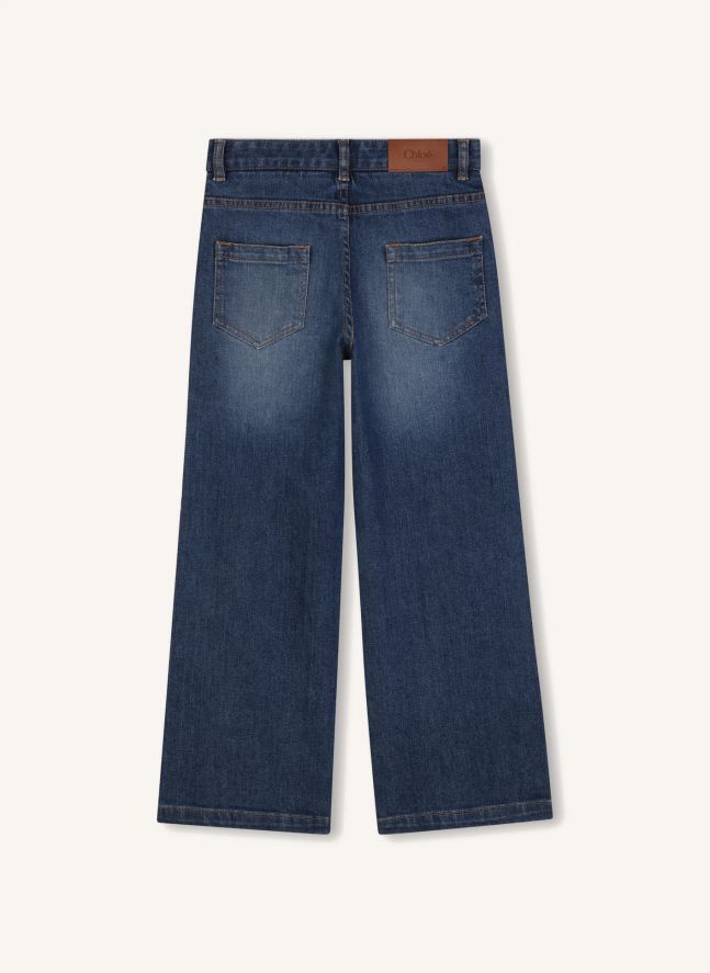 Jean Droit Coton Bio | Bleu