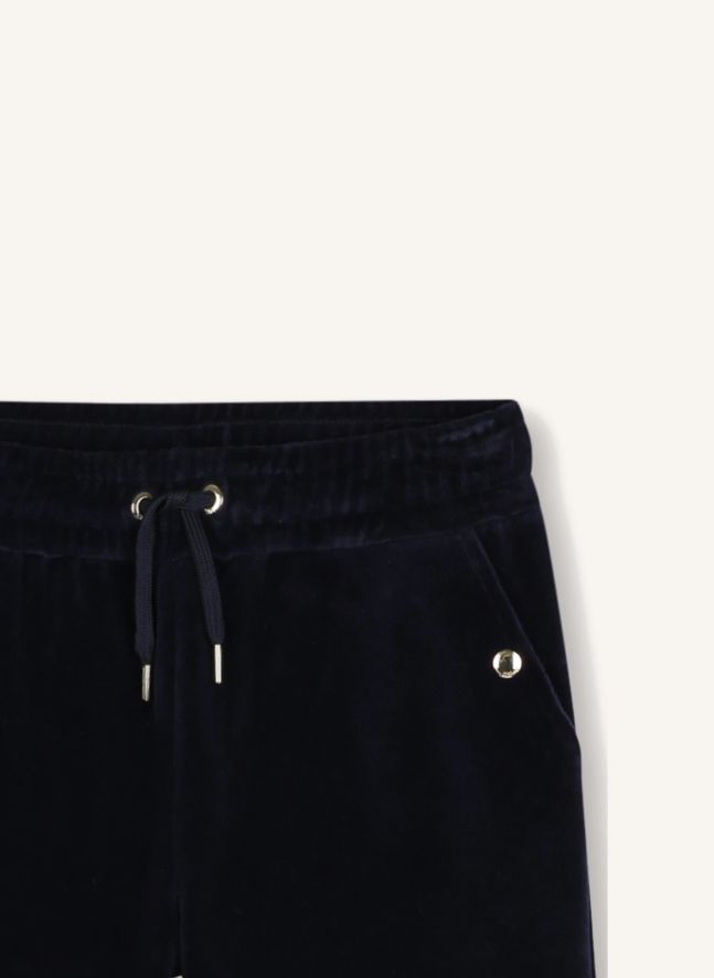 Pantalon Velours Coton Bio | Bleu foncé