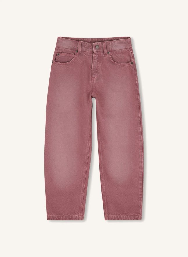 Jean Straight Coton Bio | Rose