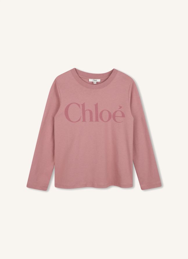 T-shirt Chloé Coton Bio | Vieux Rose