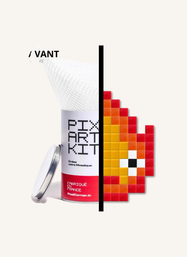 Pixel Art Kit - Sparky | Naranja