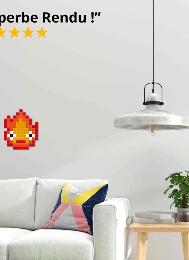 Pixel Art Kit - Sparky | Naranja