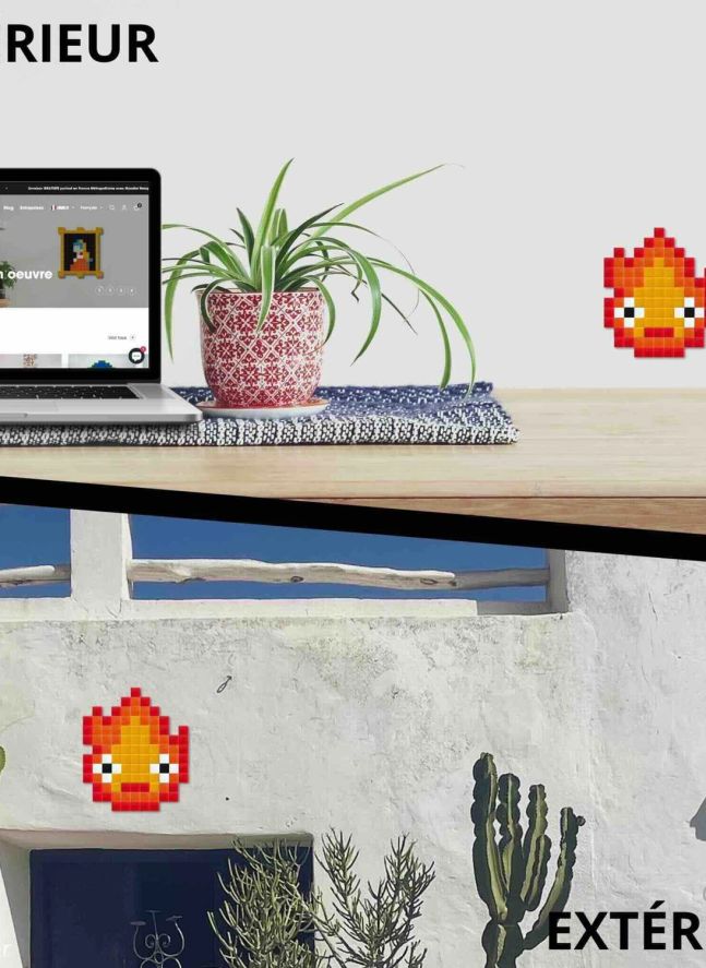 Pixel Art Kit - Sparky | Naranja