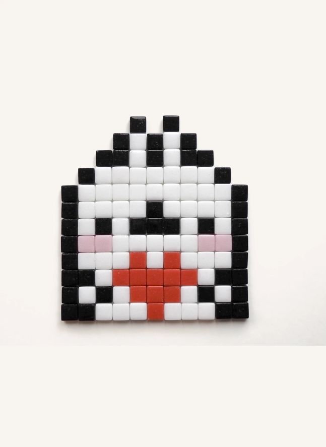 Pixel Art Kit - Molang &amp; Love | Blanco