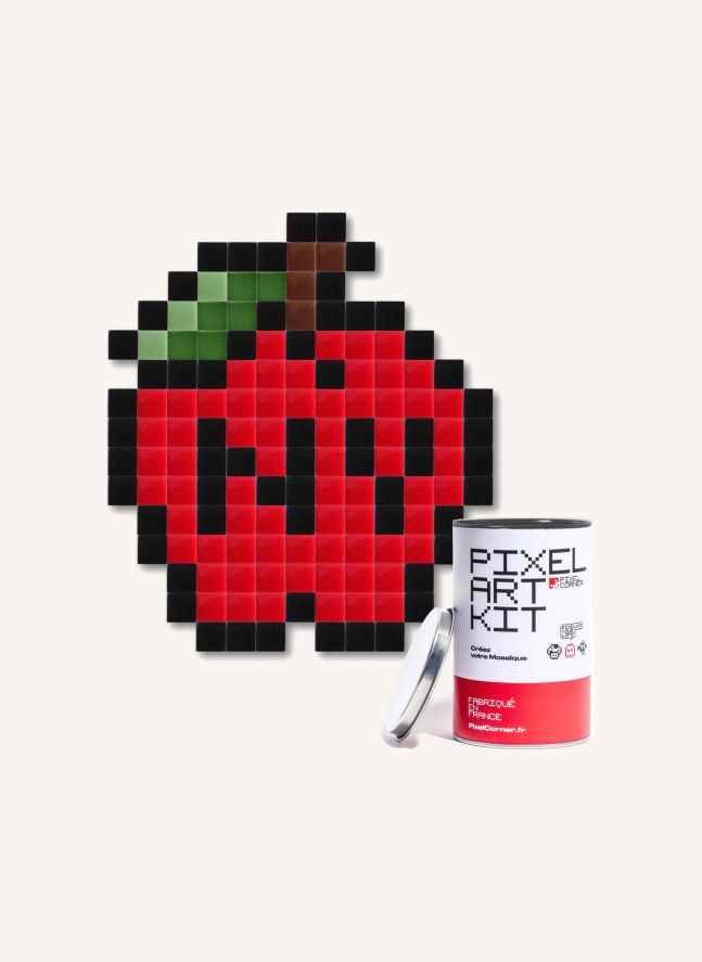 Kit Pixel Art - Gran Manzana | Rojo