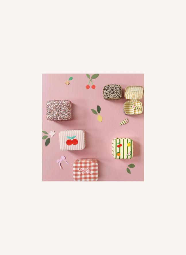 Confetti Glitter Jewelry Box | Gold