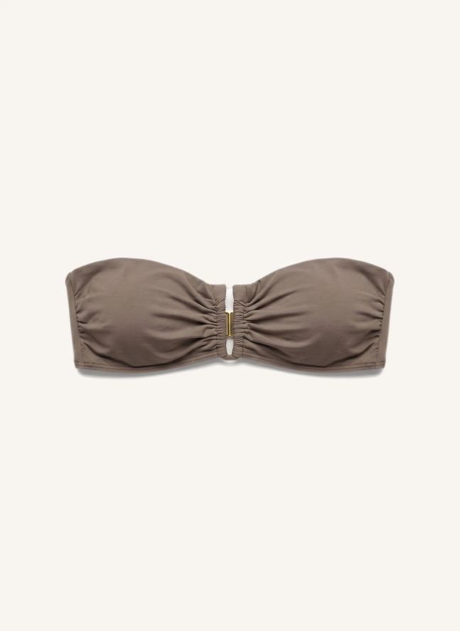 Haut de Maillot Brooke | Marron glacé