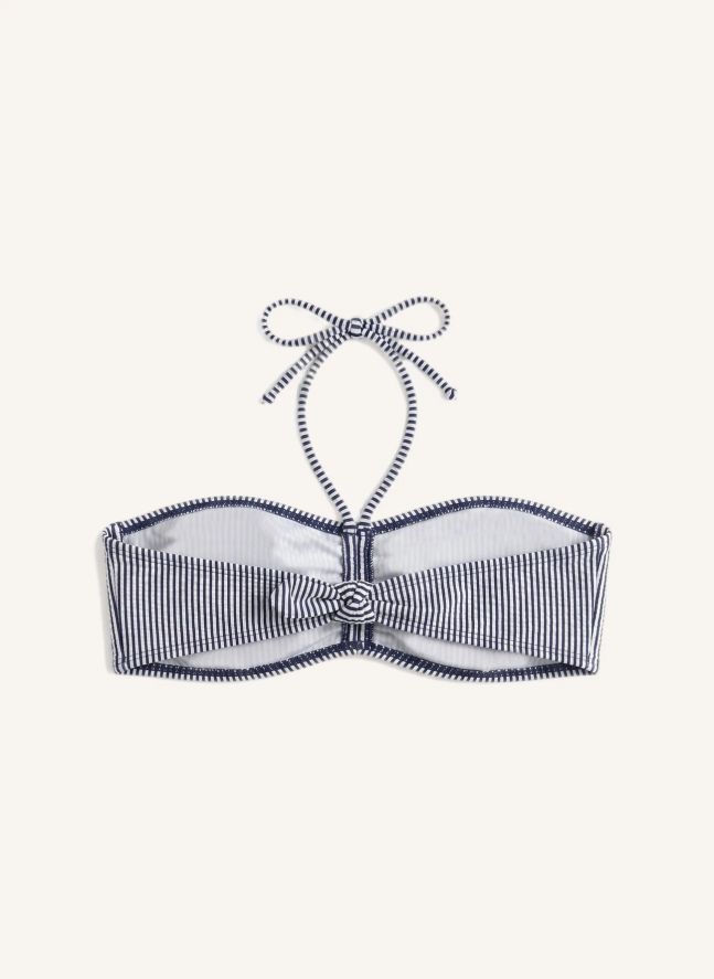 Haut de Maillot Abbie Rayé | Bleu marine