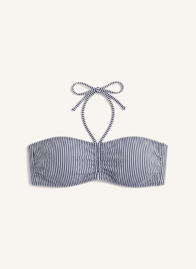 Haut de Maillot Abbie Rayé | Bleu marine