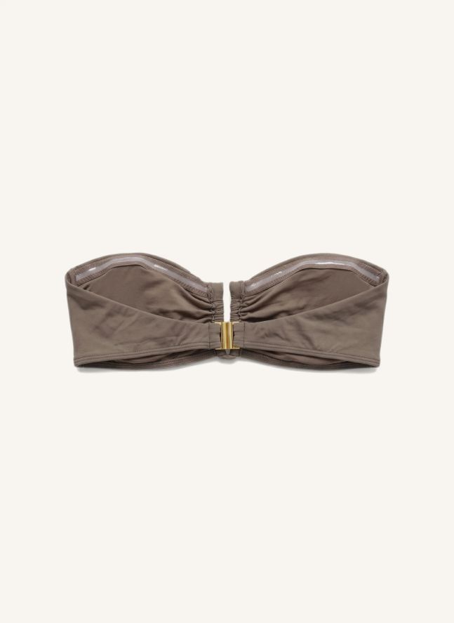 Haut de Maillot Brooke | Marron glacé