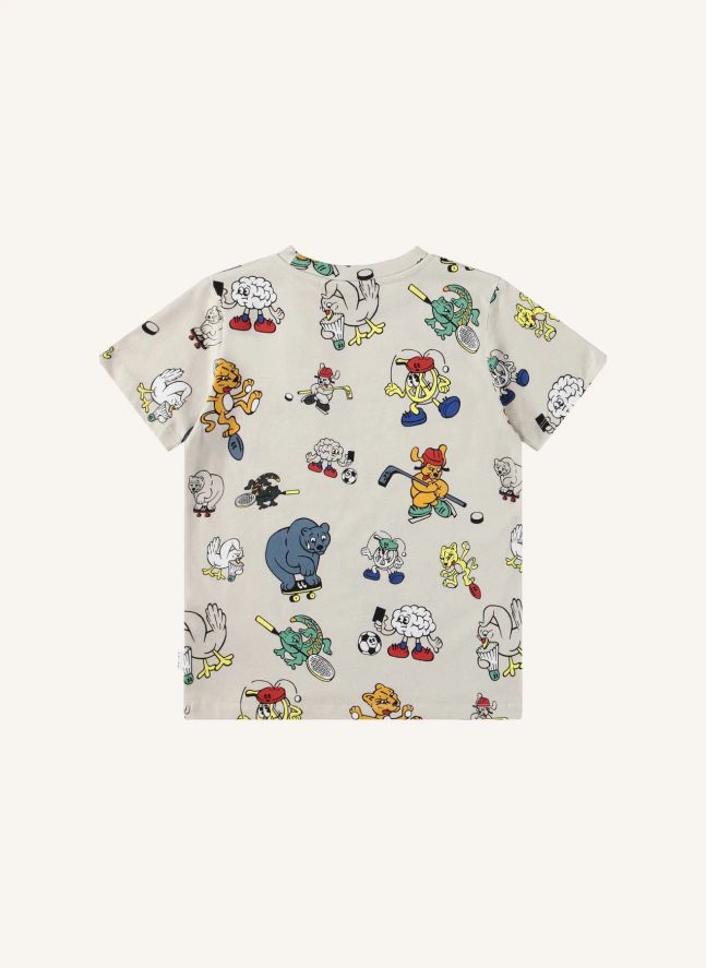 T-shirt Ralphie Coton Bio | Gris