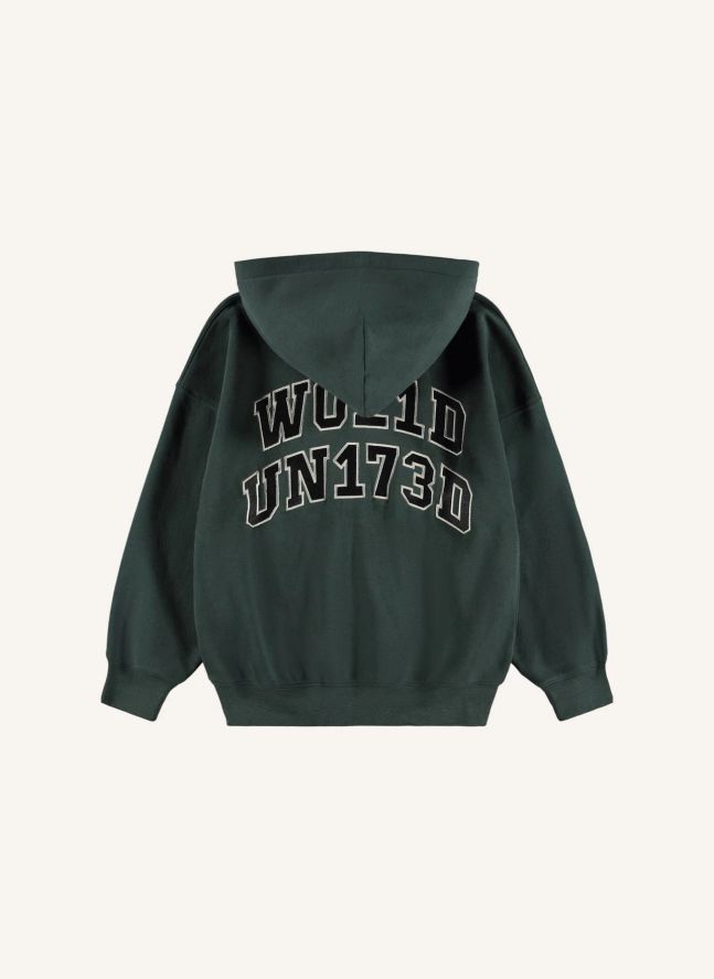 Sweat Zippé Marley W021D UN173D | Vert sapin