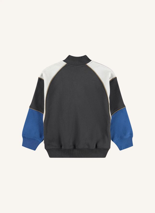 Sweat Zippé Marty Coton Bio | Noir