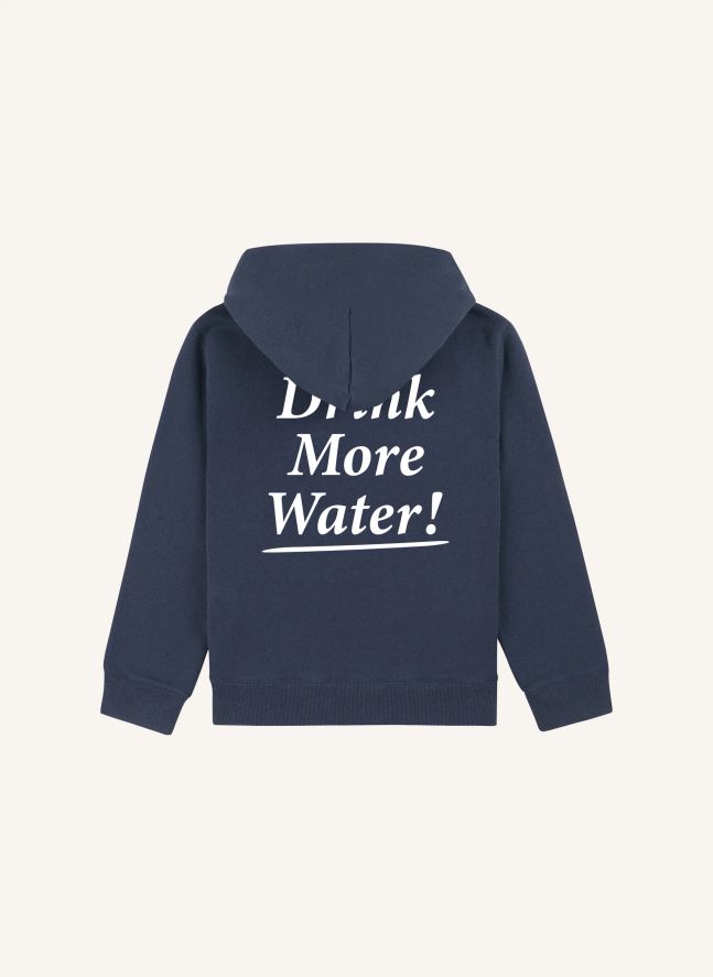 Sweat Drink More Water | Bleu marine