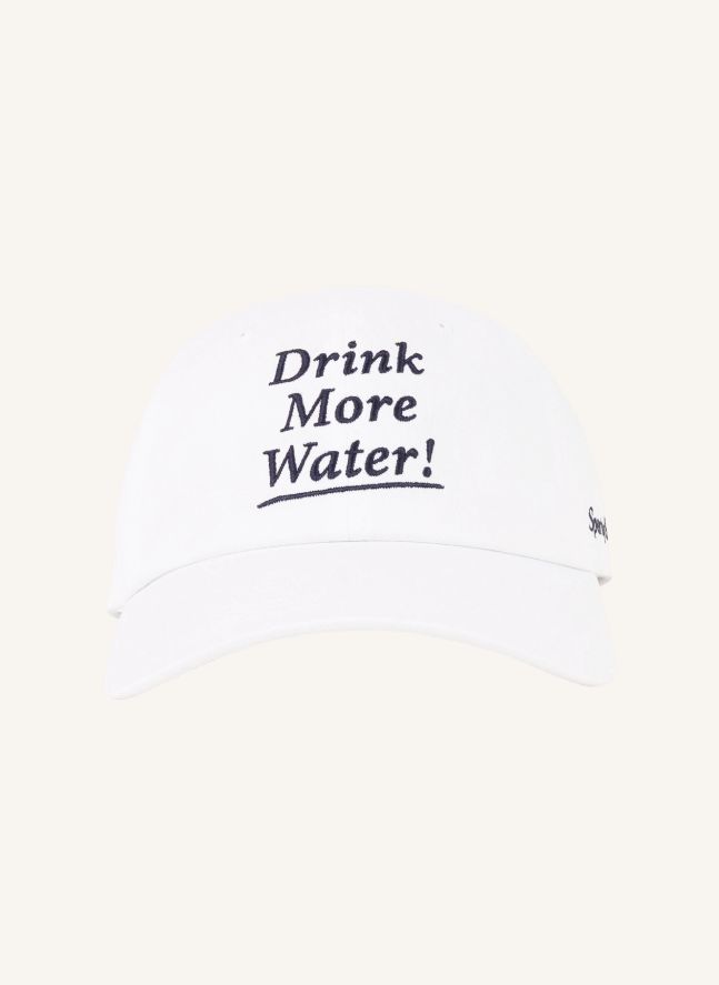 Casquette Drink More Water | Blanc