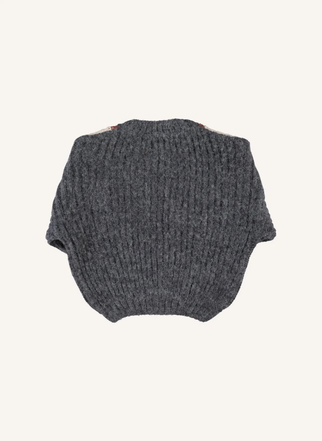 Pull Géométrique | Gris anthracite