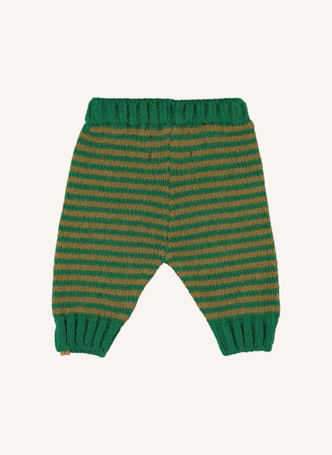 Legging Rayé Maille | Vert