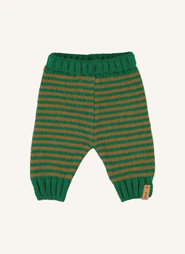 Legging Rayé Maille | Vert